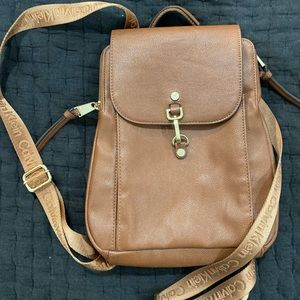 Calvin Klein Camel Backpack